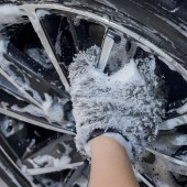 Микрофибърна ръкавица за миене на джанти Purestar Double Twist Wheel Mitt