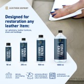 Премахвач на повърхностни покрития за кожа Leather Expert - Leather Preparer (50 ml)