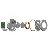 Слушалки Pioneer SE-CH5T-S сребърни