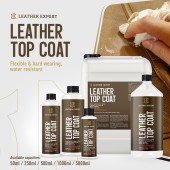 Poliуретанов лак за кожа Leather Expert - Leather Top Coat (1 l) - гланц