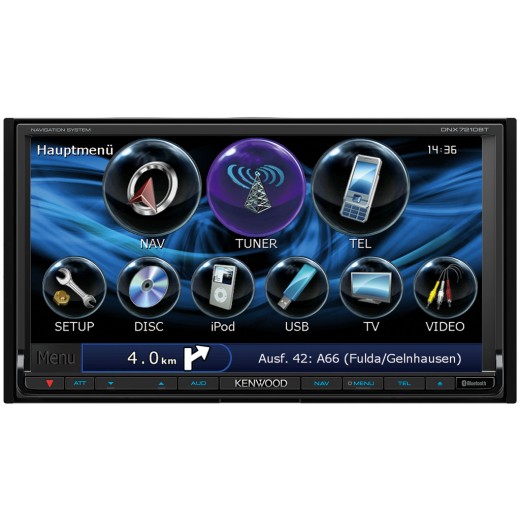 Автомобилно радио с навигация KENWOOD DNX-7210BT