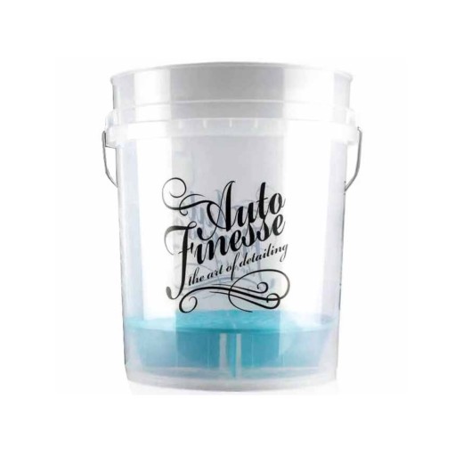 Детайлинг кофа с защитна решетка Auto Finesse Clear Detailing Bucket