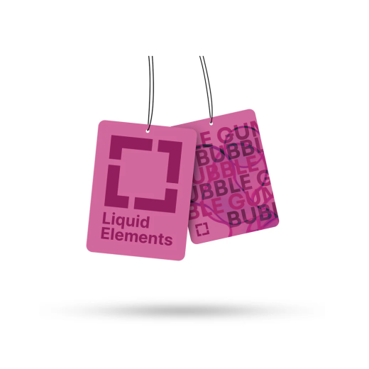 Висящ освежител за въздух за кола Liquid Elements Air Freshener Bubblegum