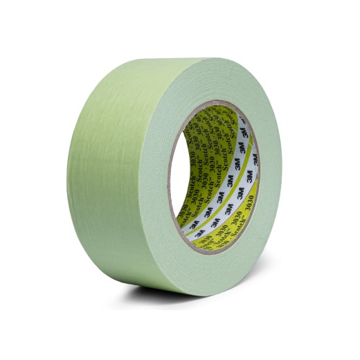 Водоустойчива маскираща лента 3M 3030 зелена, размер 48 mm x 50 m