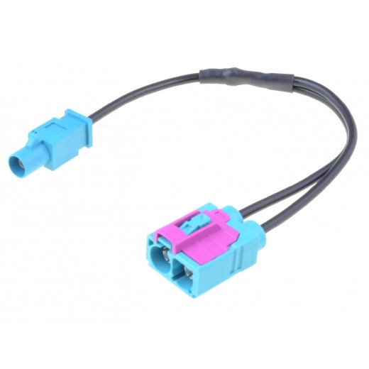 Антенен адаптер Per.Pic. A9663-2 2X FAKRA - FAKRA