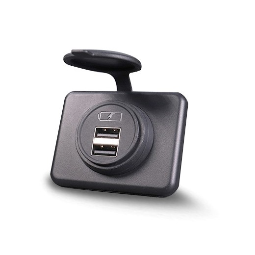 Зарядно устройство USB-A 2x, вградено, 5V, 4.2A MY1236