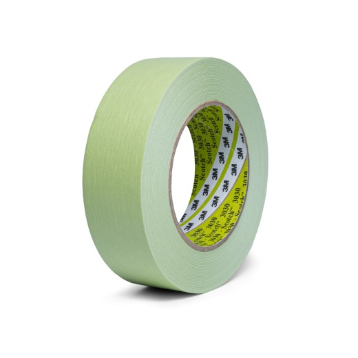 Водоустойчива маскираща лента 3M 3030 зелена, размер 36 mm x 50 m