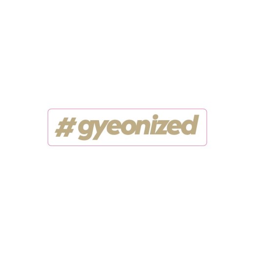 Стикер Gyeon #gyeonized Gold (17,9 мм x 100 мм)