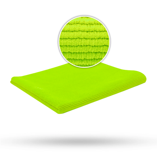 Микрофибърна кърпа Liquid Elements Polishing Towel Green - 400 g/m², 40 x 40 cm