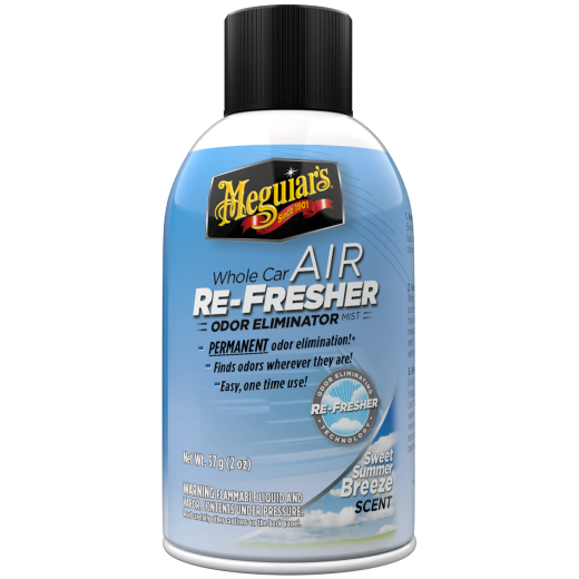 Елиминатор на миризми Meguiar's Whole Car Air ReFresher Odor Eliminator - Summer Breeze Scent (71 g)