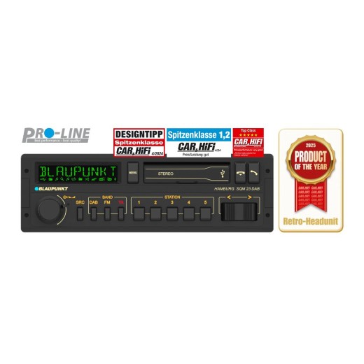Ретро автомобилно радио Blaupunkt Hamburg SQM 23 DAB