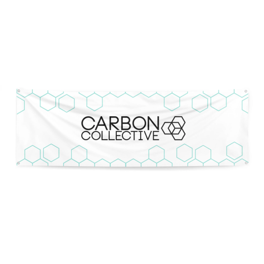 Банер Carbon Collective Workshop Banner (White)