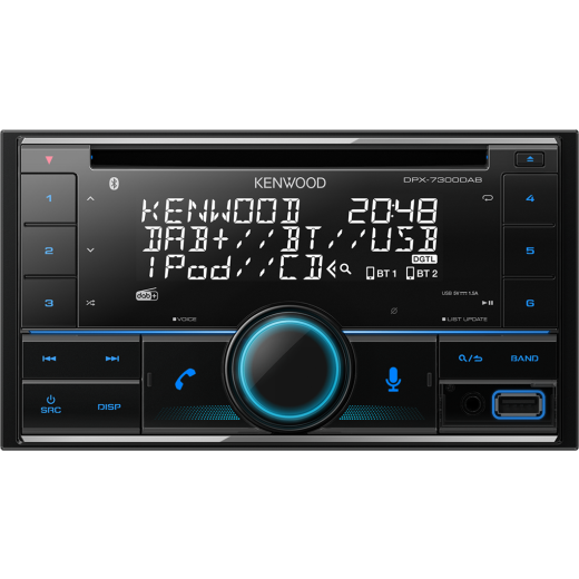 2DIN авторадио Kenwood DPX-7300DAB