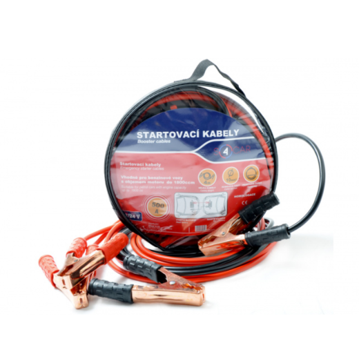 Стартерни кабели 500A, 4 m