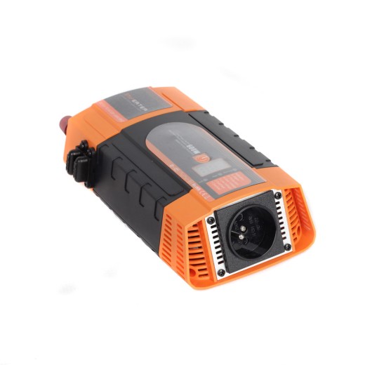 Преобразувател от 12V на 230V, USB, 600W, дисплей - CAR600-D