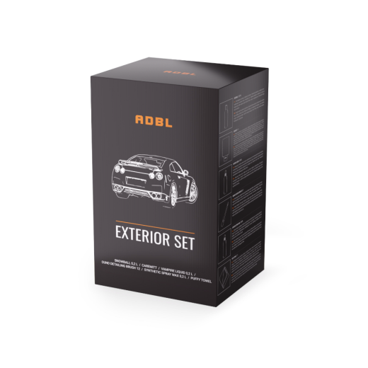 Комплект автокозметика ADBL Exterior Kit