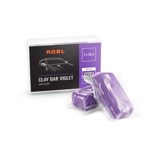 Средно твърд ADBL Clay Bar Violet (2x 50g)