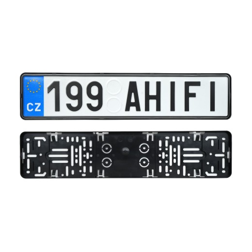 Минималистичен държач за регистрационна табела Plexiclick PRO V2 (113 mm)