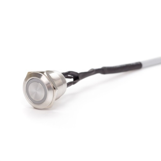 импулсен ключ с LED подсветка, зелен, 19 mm SW IMP