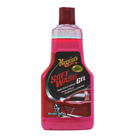 Екстра гъст автошампон Meguiar's Soft Wash Gel (473 ml)