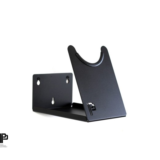 Поставка за малка полираща машина Poka Premium — за една полираща машина с рафт за батерии