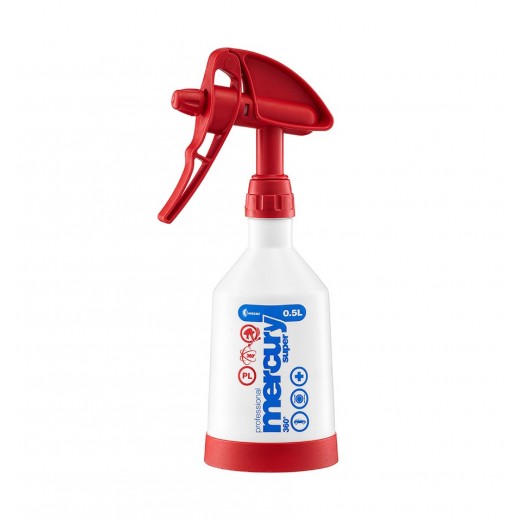 Пръскачка Kwazar Mercury SUPER 360 PRO+ 0,5 л Червена