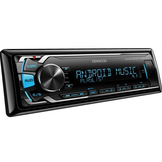 Безмеханична автомагнитола KENWOOD KMM-121Y