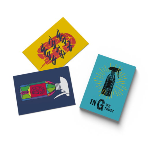 Картички Gyeon G Postcards (3 бр.)