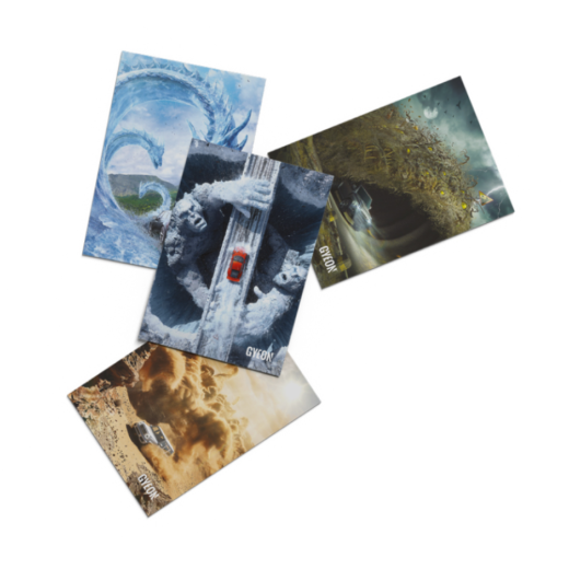Картички Gyeon G-Busters Postcards (4 бр.)