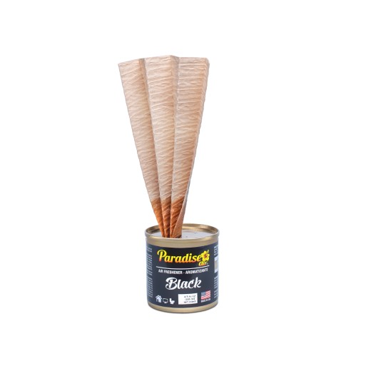Аромат в метална кутия за дома Paradise Air Passive Liquid Can - Black