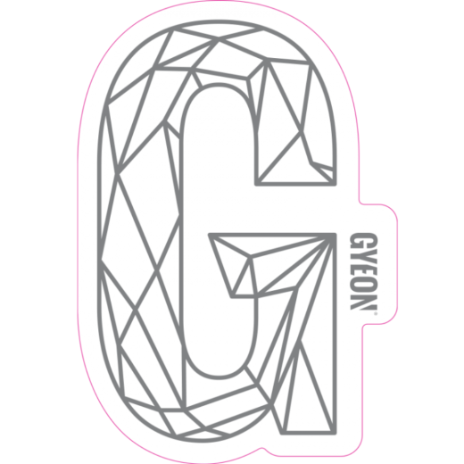 Стикер Gyeon G Sticker Silver (200 mm x 131,3 mm)