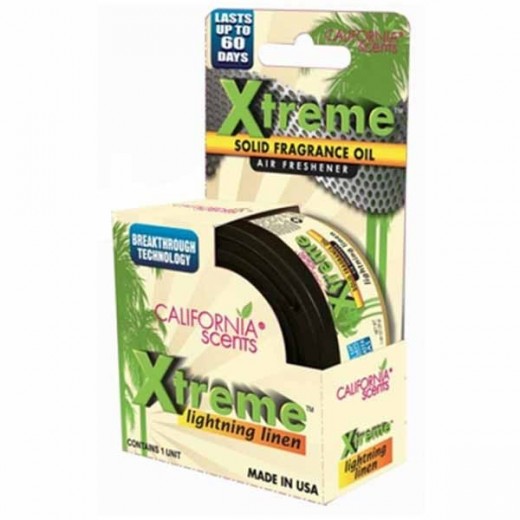 Аромат California Scents Xtreme Lightning Linen - Мълниеносно почистване