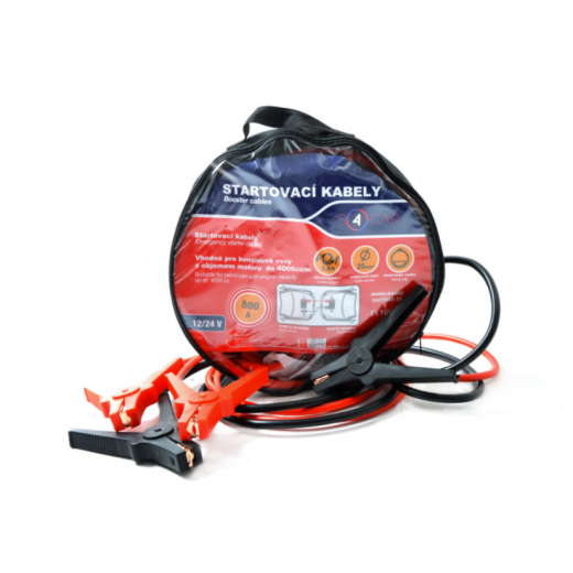 Startovací kabely 800A, 3,5m, TÜV