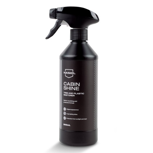 Почистващ и защитен препарат за пластмаси Nasiol CABINSHINE (500 ml)