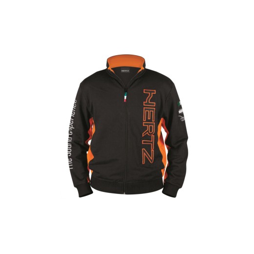 Суитшърт Hertz черен S - с дълъг ръкав