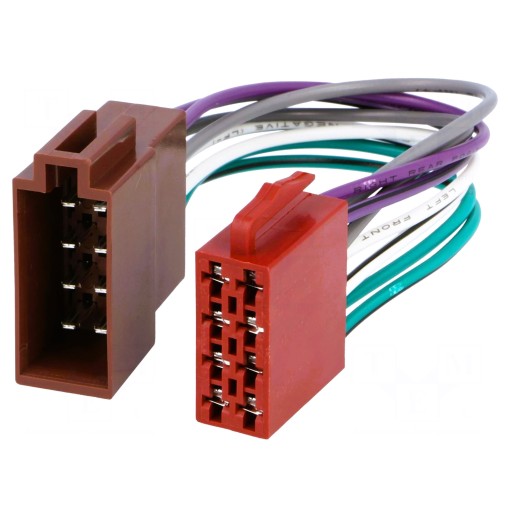 4carmedia универсален ISO адаптер - удължение ZRS-WT/GL-ISO