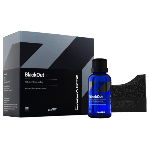 Керамична защита за гуми CarPro BlackOut (100 ml)