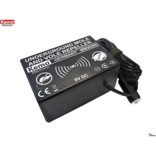 Ултразвуков репелент за къртици и полевки Kemo M069N