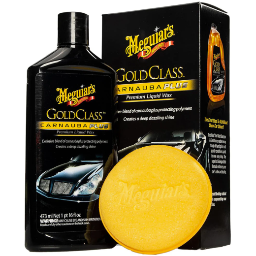 Течен восък с натурален карнауба Meguiar's Gold Class Carnauba Plus Premium Liquid Wax (473 ml)