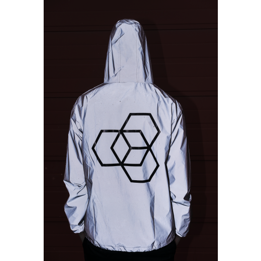 Rефлективно яке Carbon Collective 3M Reflective Waterproof Jacket - XL
