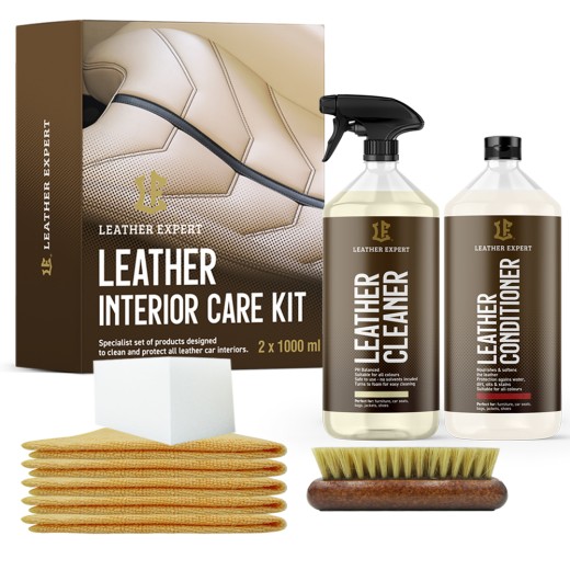 Set autokosmetiky na kůži Leather Expert - Leather Interior Care Kit