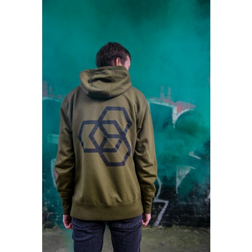 Суичър Carbon Collective Hoodie Green - M