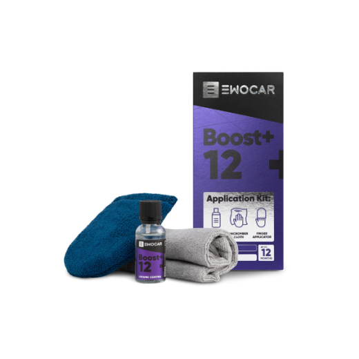 Керамична защита на лака Ewocar Boost+ (30 ml) Full Set