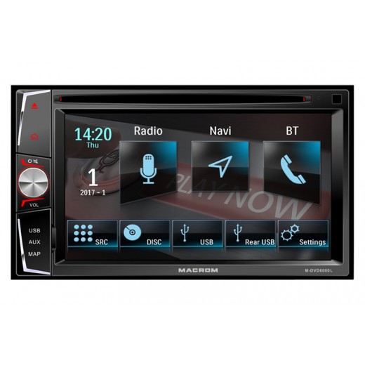 Автомагнитола Macrom M-DVD6000L