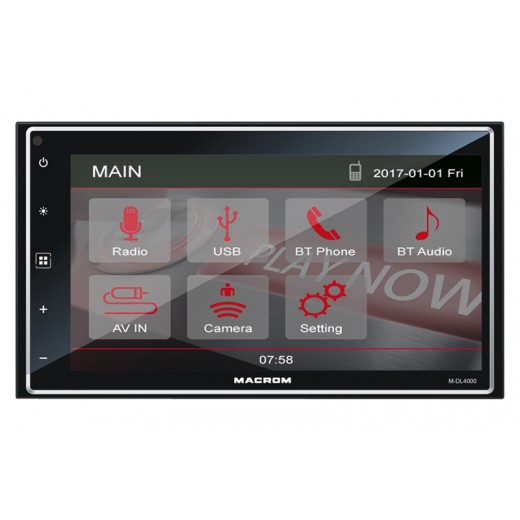 Автомагнитола Macrom M-DL4000