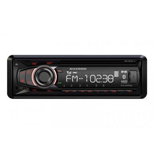 Автомагнитола Macrom M-DL3000DAB