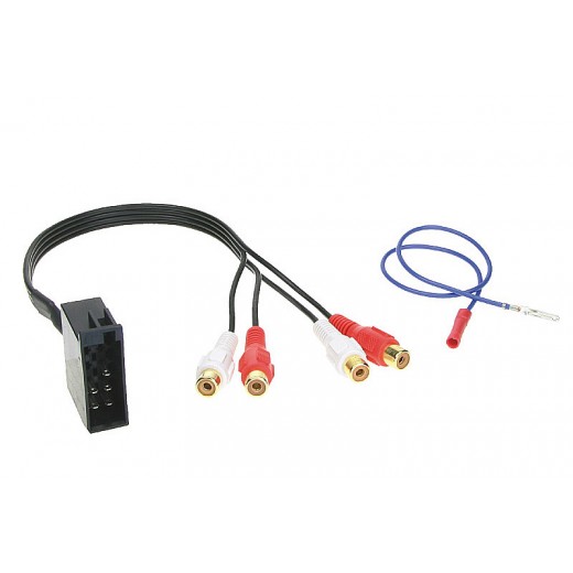 AUX výstup adaptér ISO - cinch