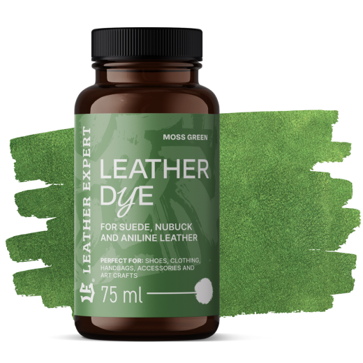 Боя Leather Expert - Leather Dye (Moss Green)
