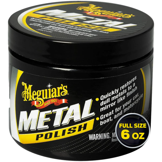 Tuhá leštěnka na kovy Meguiar's Metal Polish (177 ml)