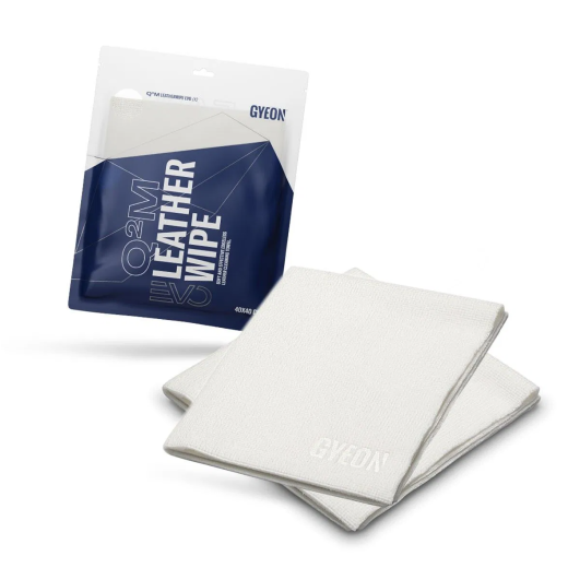 Микрофибърни кърпи за кожа Gyeon Q2M LeatherWipe EVO 2-Pack (40 x 40 cm)